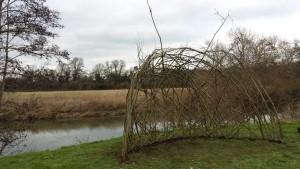 Living Willow structure (just planted)